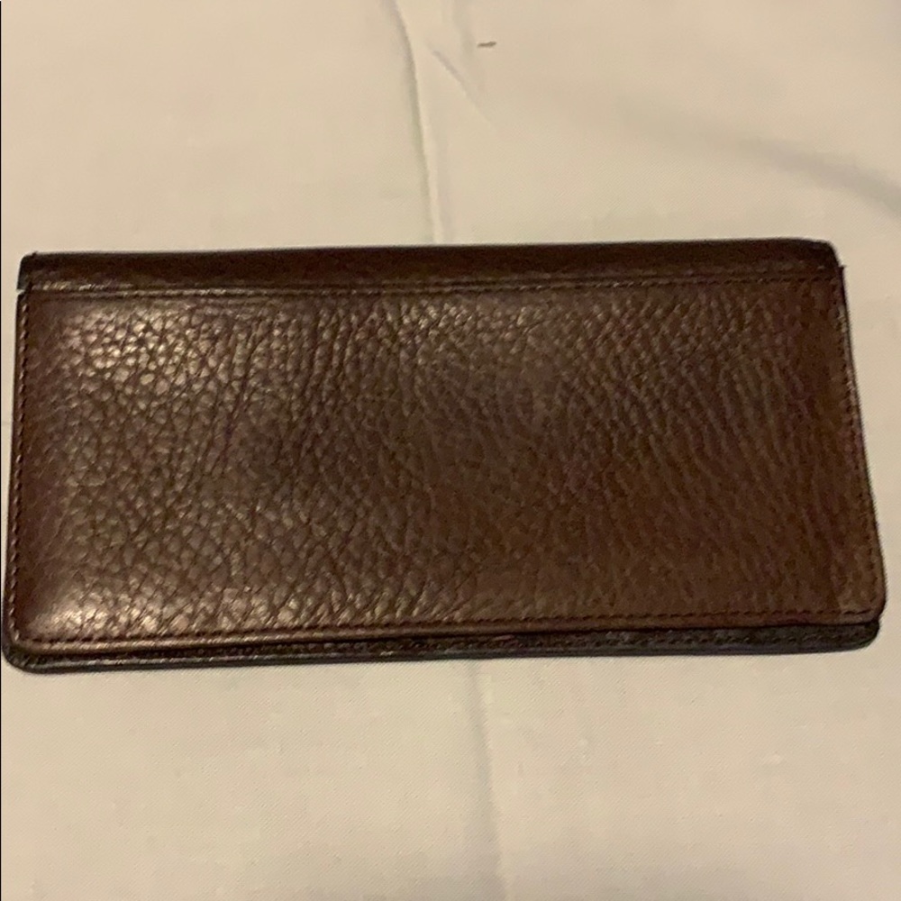 Fossil checkbook cover